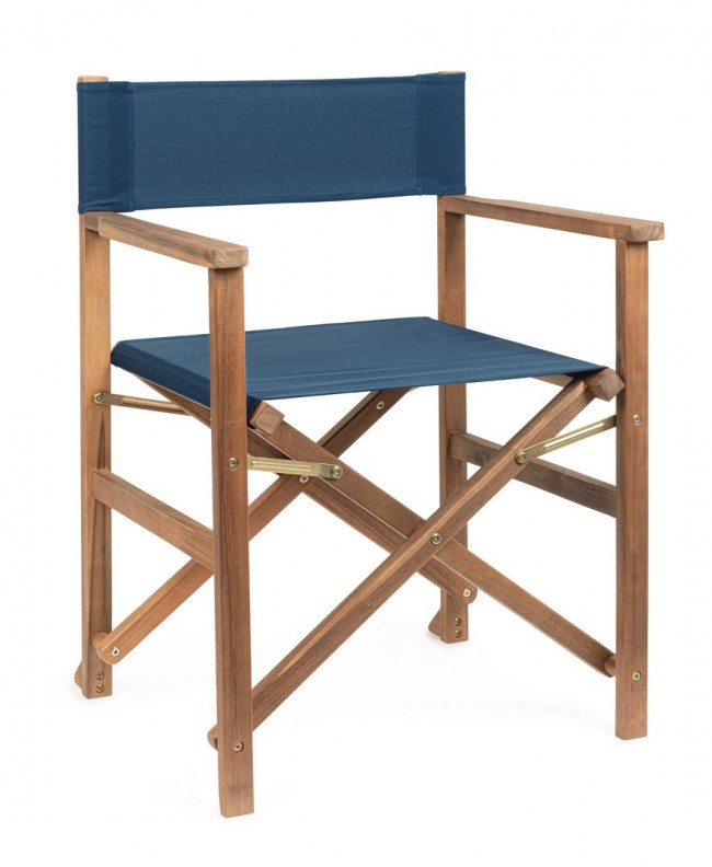 BIZZOTTO zahradní židle NOEMI modrá