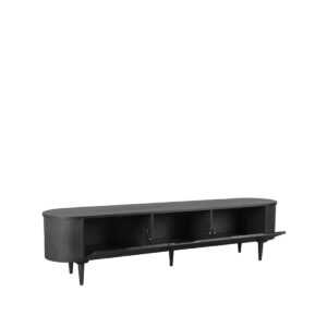 LABEL 51 dřevěný TV stolek OLIVA 55x220 cm černý