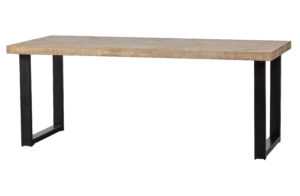 WOOOD Jídelní stůl TABLO herringbone 180x90 cm nohy U