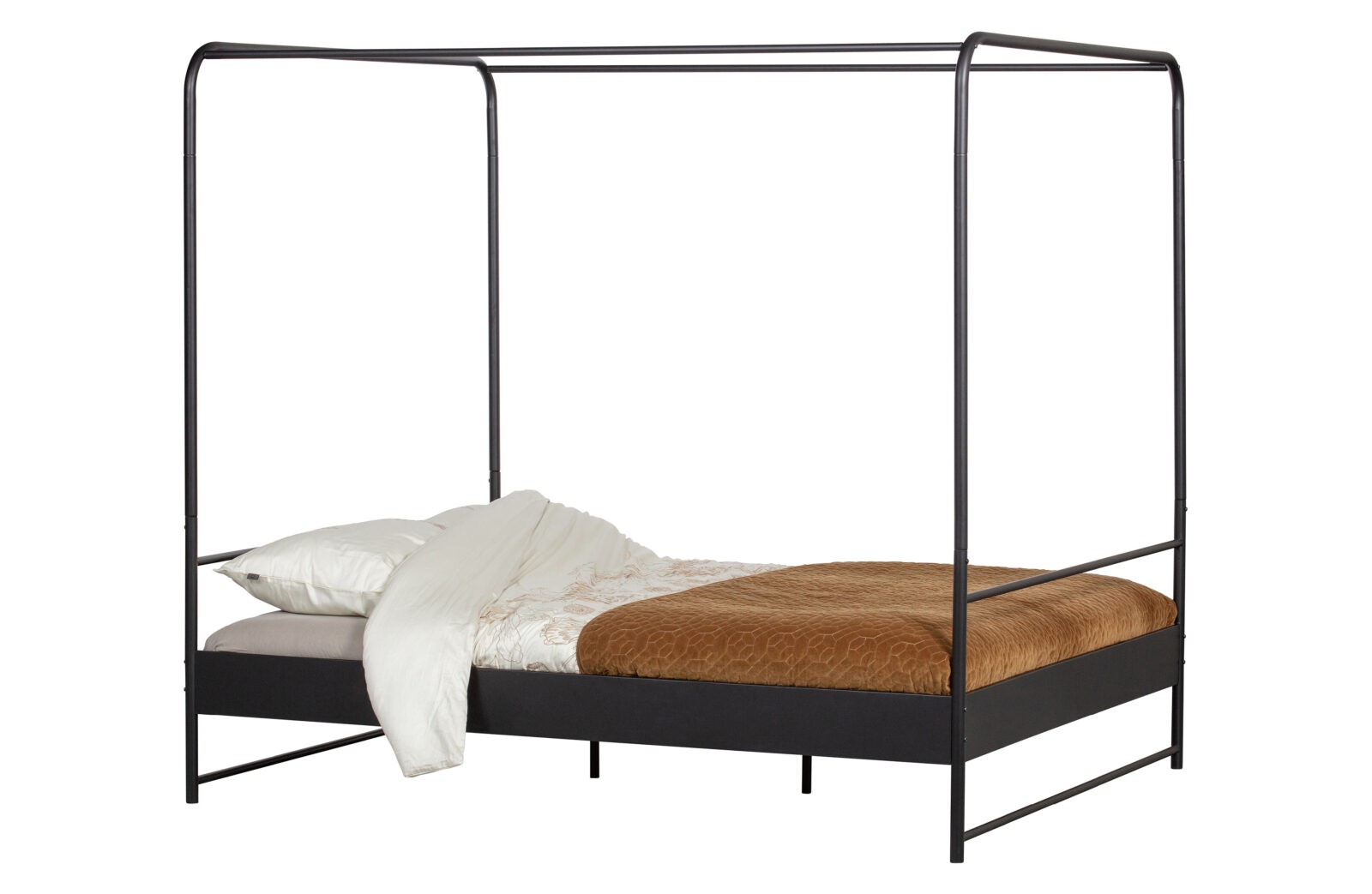 VTWONEN Postel BUNK černá 160x200 cm