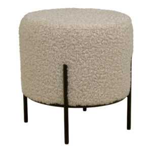 House Nordic Pouf ALFORD šedý